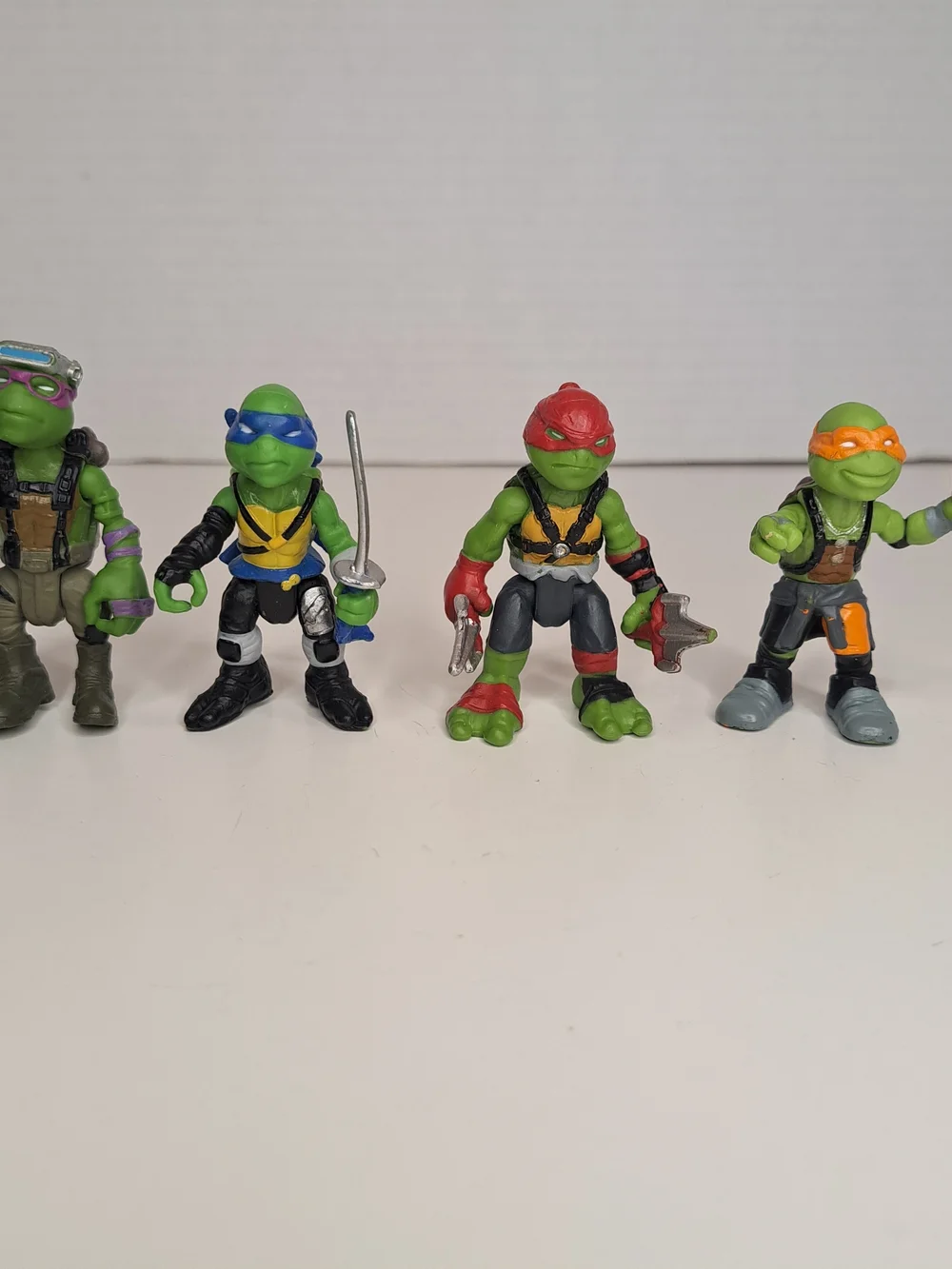TMNT Vintage Figures from 2014 and 2016 by Playmates Toys 2.5